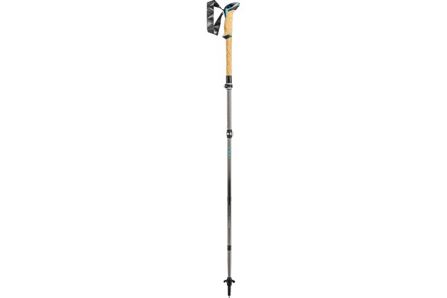 Trekingové hole LEKI Cressida FX Carbon Brownmetallic-Mint-Chocolate 100-120 cm