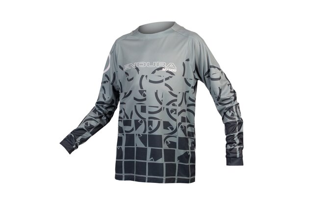 Dětský dres s dlouhým rukávem ENDURA MT500 Black