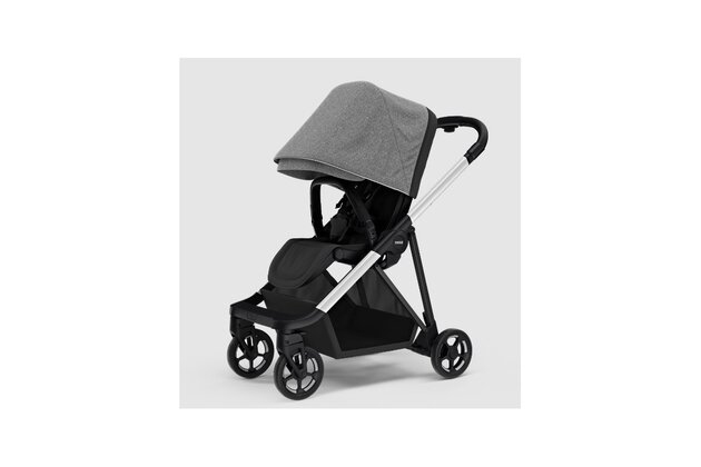 THULE Shine Grey Melange on Aluminum