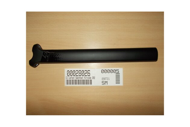 Sedlovka LAPIERRE Aircode DRS Carbon Black Matt, offset 0 mm