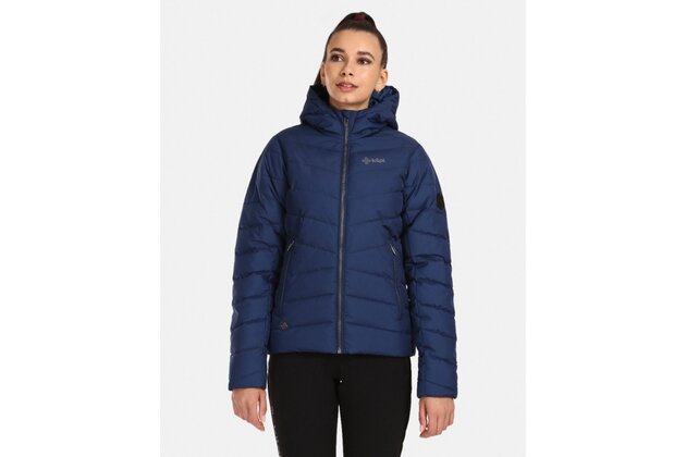 Dámská zateplená zimní bunda KILPI Tasha Dark Blue