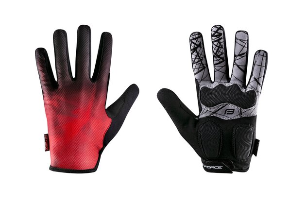 Rukavice FORCE MTB Core Red