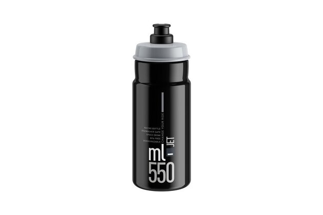 Láhev ELITE Jet Black/Grey 550ml