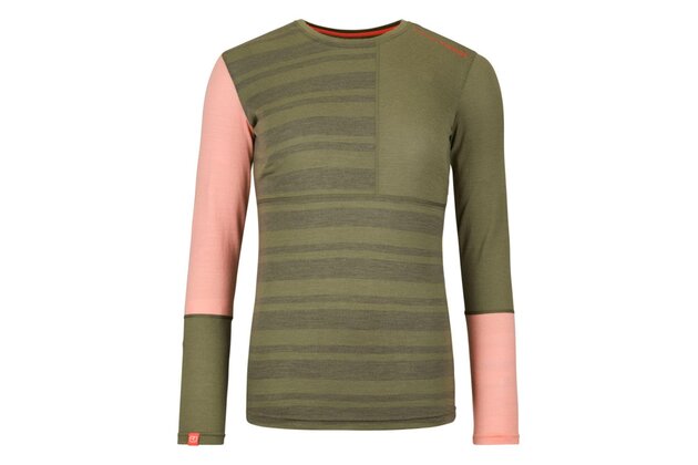 Dámské triko s dlouhým rukávem ORTOVOX 185 Rock'N'Wool Wild Herbs