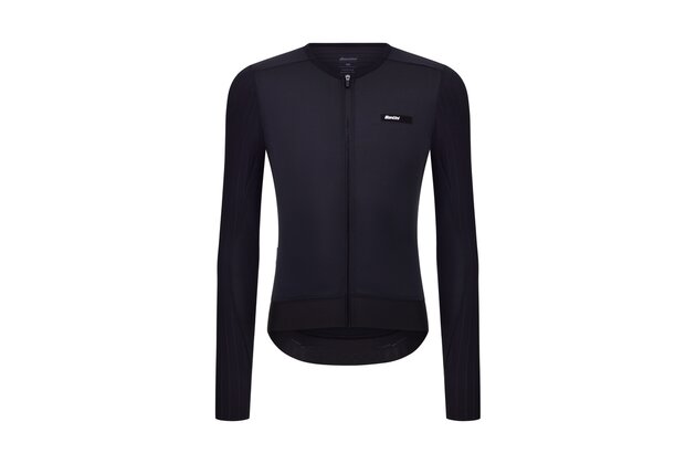 Dres s dlouhým rukávem SANTINI Aero Race Black