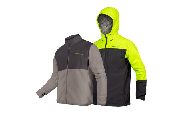 Bunda ENDURA Hummvee Waterproof 3v1 Hi-Viz Yellow