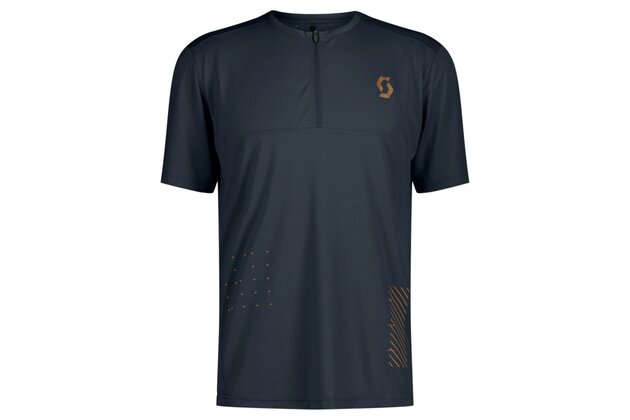 Dres SCOTT Trail Vertic Zip SS Blue