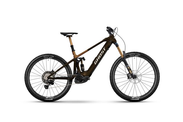 GHOST E-Riot CF LTD Ud Carbon-Dirt Brown/Dirt Brown Glossy