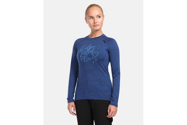 Dámské termo Prádlo KILPI Mavora Top Dark Blue