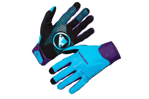 Dlouhoprsté rukavice ENDURA MT500 D3O® Electric Blue