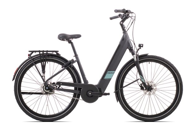 ROCK MACHINE Cityride e250 Matte Metallic Dark Grey/Metallic Olive