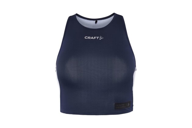 Dámské tílko CRAFT PRO Hypervent Cropped Dark Blue