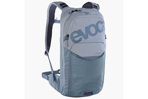 Batoh EVOC Stage 6 + Hydration Bladder 2l Stone/Steel
