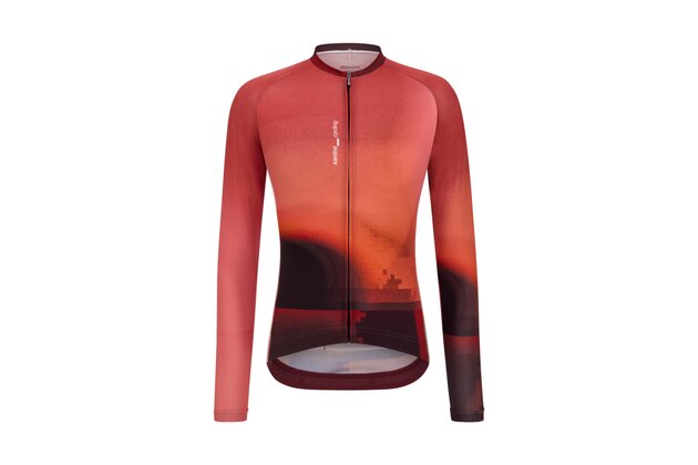Unisex dres s dlouhým rukávem SANTINI Luce  Red