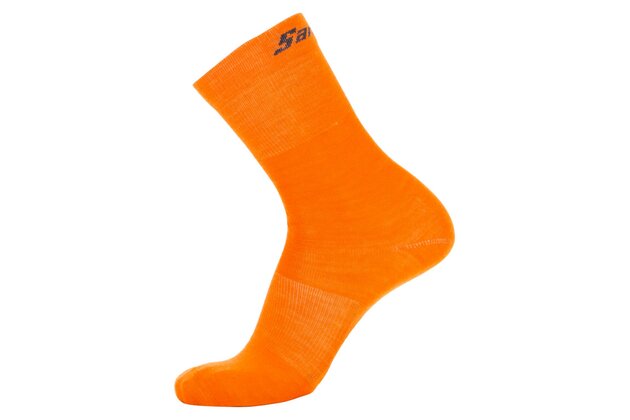 Ponožky SANTINI Wool Fluo Orange
