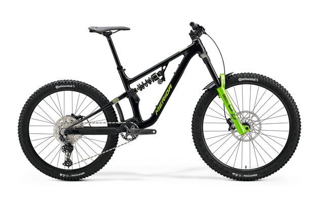 MERIDA One-Sixty FR 600 Metallic Black (Grey/Green)