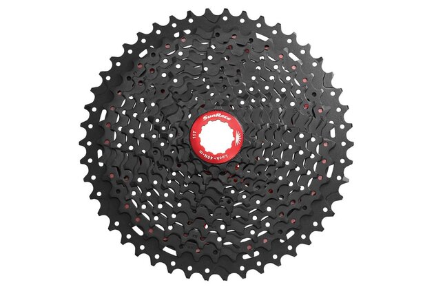 Kazeta SUNRACE MX8 Black/Red 11s 11/46