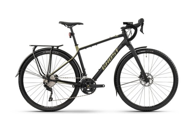 GHOST Asket AL Essential EQ Black/Light Khaki