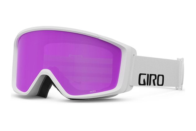 Brýle GIRO Index 2.0 White Wordmark Amber Pink