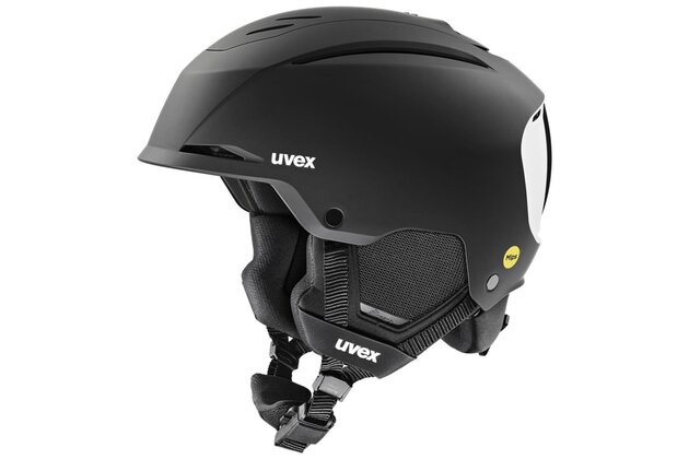 Přilba UVEX RESOLUTION MIPS Black-White Matt