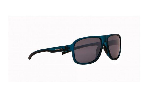 Brýle BLIZZARD Sun glasses POLSF705140, rubber trans. dark blue