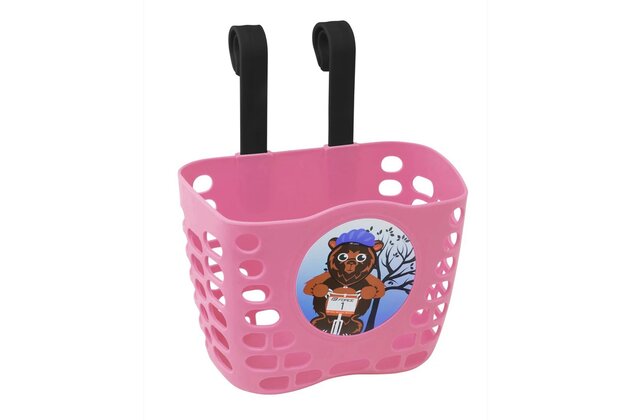 Koš na řídítka FORCE Dětský Pink