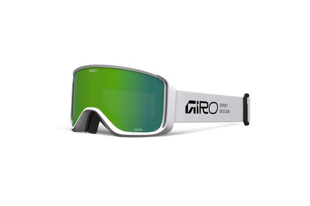Brýle GIRO Sagen White Stacked-Loden Green/Yellow
