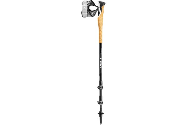 Trekingové hole LEKI Trail Lite Carbon Black-White-Naturalcarbon