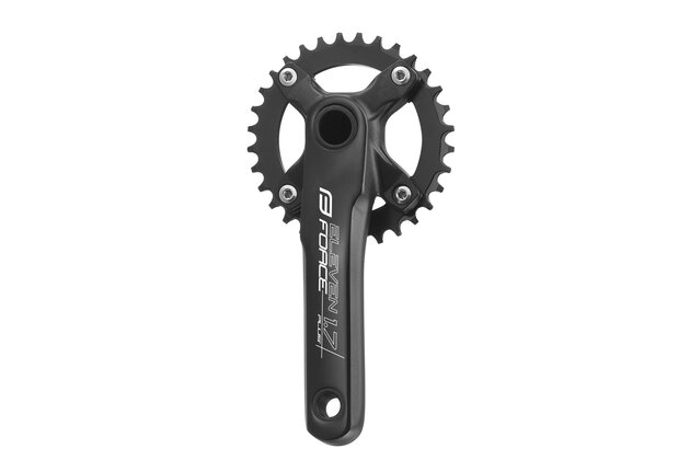 Kliky FORCE Eleven 1.7B+ 34 zubů s osou 175mm Black