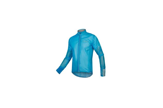 Bunda ENDURA FS260-Pro Adrenaline Race Cape II Hi-Viz Blue