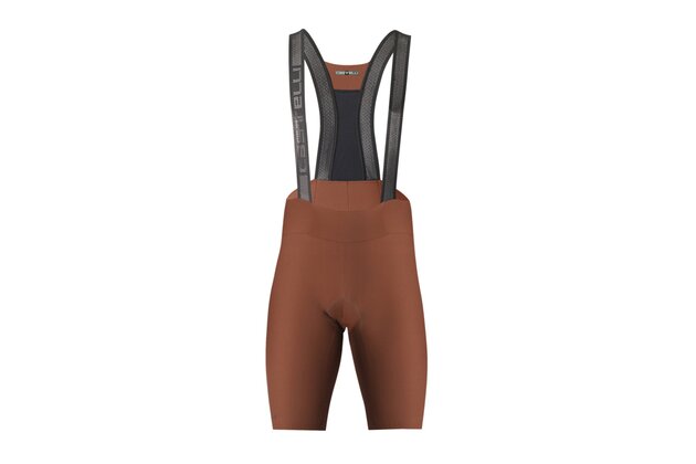 Kraťasy s laclem CASTELLI Espresso Brown