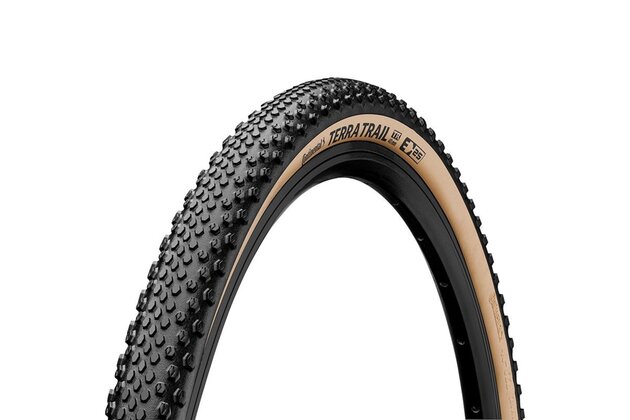 Plášť CONTINENTAL Terra Trail ShieldWall kevlar Cream