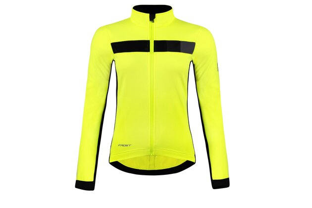 Dámská bunda FORCE Frost Lady Softshell Black/Fluo