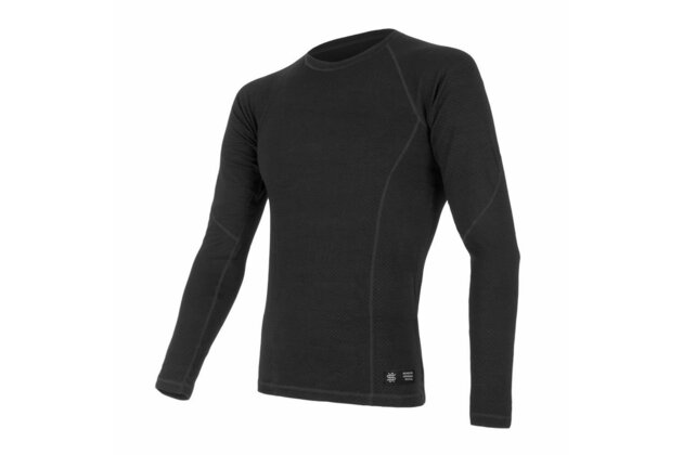 Triko SENSOR Merino DF Black