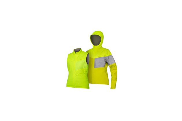Dámská bunda ENDURA Urban Luminite 3v1 II Hi-Viz Yellow