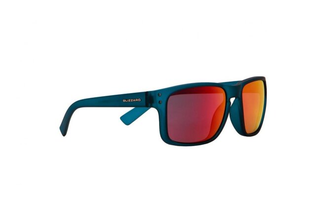 Brýle BLIZZARD Sun glasses PCSC606001-rubber transparent dark blue