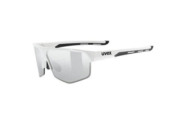 Brýle UVEX Axos White Matt/Mirror Silver