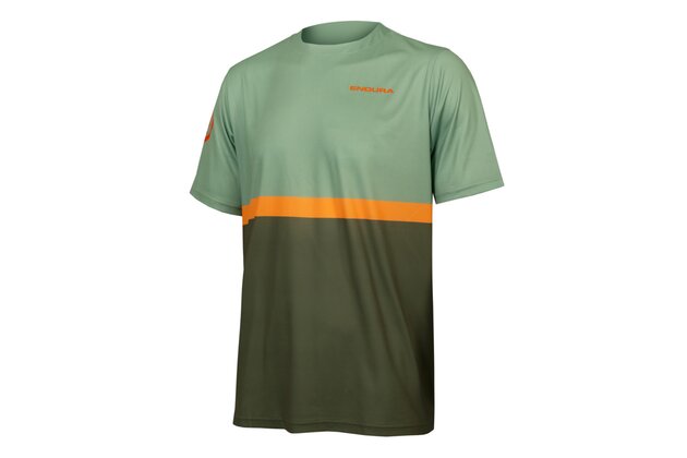 Dres ENDURA SingleTrack Core Tee II Tangerine
