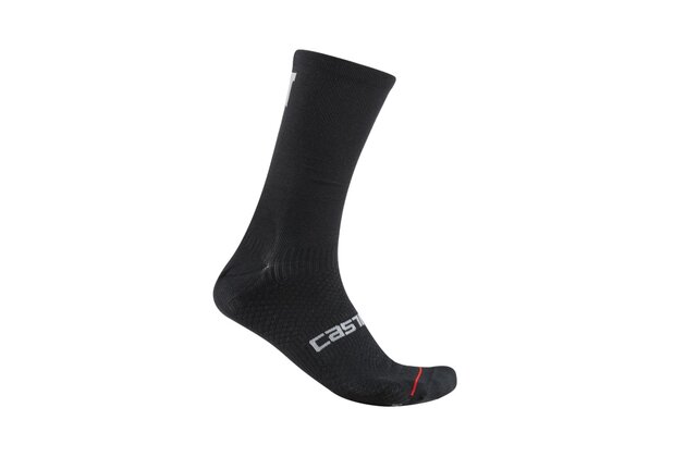 Zimní ponožky CASTELLI Como 20 Thermal Black