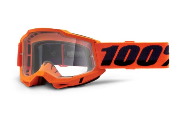 Brýle 100% Accuri 2 OTG Neon/Orange/Clear Lens