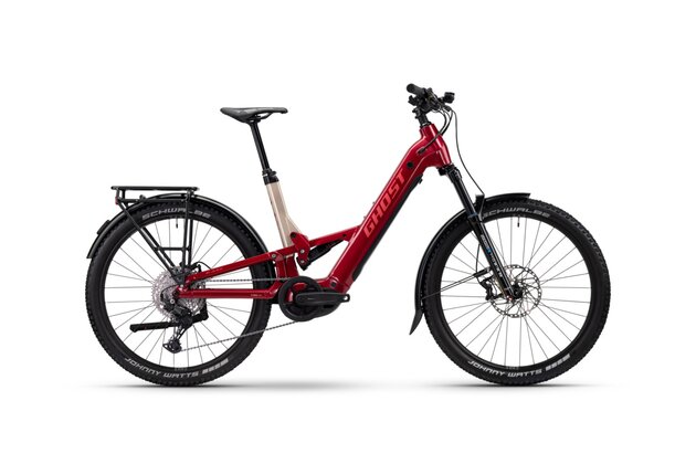 GHOST E-ASX Essential Low EQ Rebel Red/Coffee Pebble
