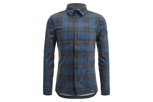 Košile SANTINI Dylan Blue
