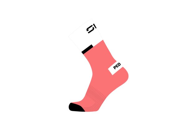 Ponožky SIDI Neo Socks Coral Fluo/White
