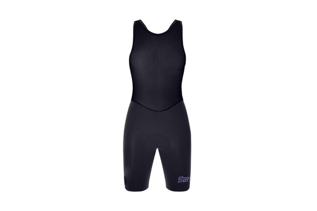 Dámské kraťasy se šlemi SANTINI Unico Edge Black