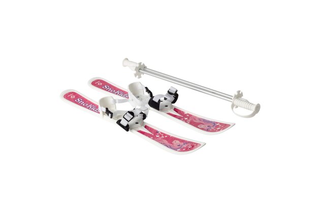 Dětské lyže s holemi HAMAX Pink Pony Design