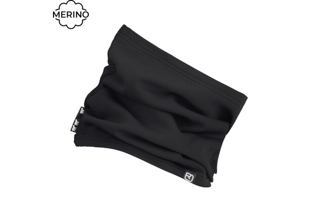 Nákrčník ORTOVOX Light Fleece Black Raven