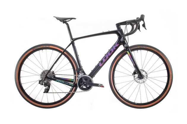 LOOK 765 Gravel RS Rival AXS Chromatic Petrol / Fulcrum Rapid Red 500