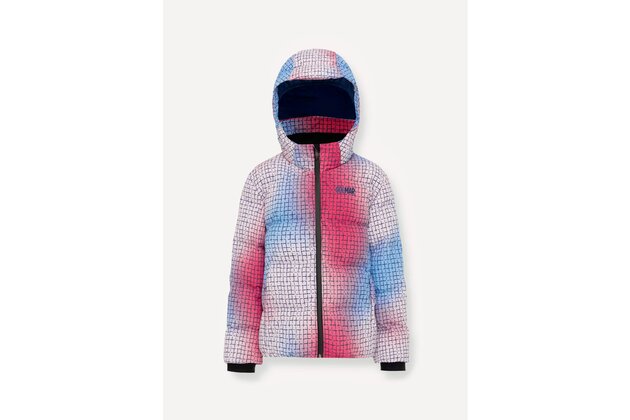 Dětská bunda COLMAR EXTRA WARM PUFFY QUILTED PRINTED JACKET