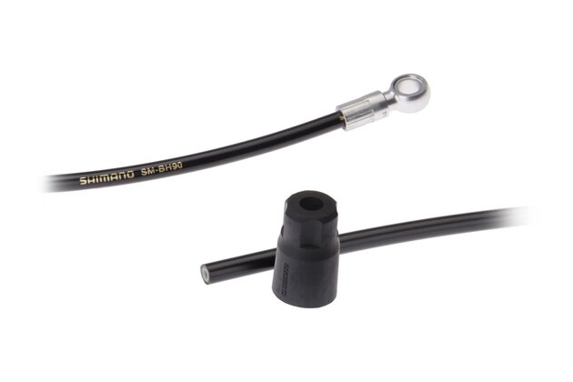 Brzdová hadice SHIMANO Saint 1000mm černá