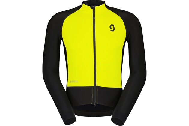 Bunda SCOTT RC Pro Warm Hybrid WS Black/Sulphur Yellow